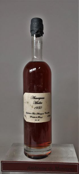 1 bottle BAS ARMAGNAC MADER , 1950. Slightly...