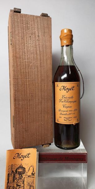 1 bottle COGNAC VERY OLD FINE CHAMPAGNE -...