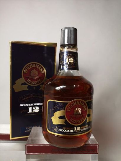 1 bottle 2L WHISKY BUCHANAN'S Reserve 12...