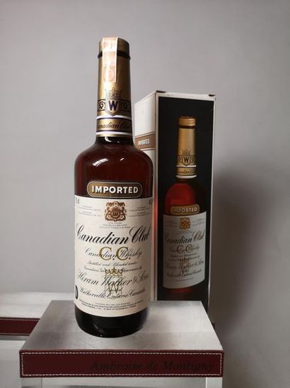 WHISKY CANADIAN CLUB Years 1976 to 1979....