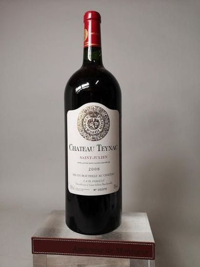 1 magnum CHÂTEAU TEYNAC - St. Julien 2008...