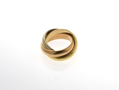 CARTIER. Trinity model. Triple wedding band...