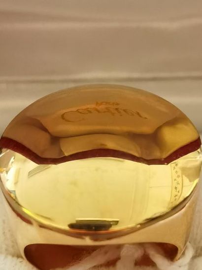 CARTIER, 1999. Yellow gold ball ring 750...
