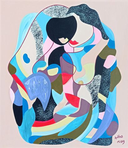 ANTHEA MISSY (1986)

Purple lovers

Acrylic...