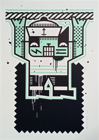 BLANCBEC (1976)

The Antwerp man

Silkscreen...