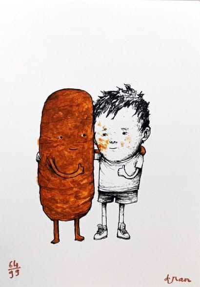 DRAN (1979)

My best friend

Serigraphy on...