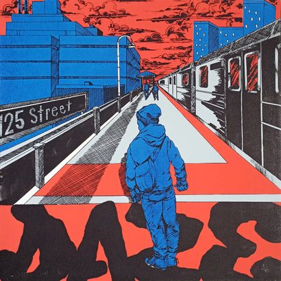 CHRIS 'DAZE' ELLIS (1962)

125th street

Silkscreen...