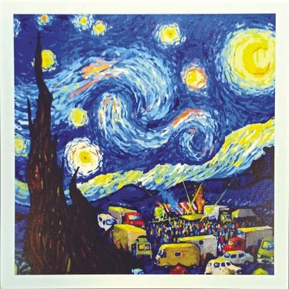 DRAN (1979)

Starry night at the campsite

Print...