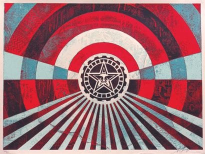 SHEPARD FAIREY (1970)

Tunnel vision blue...