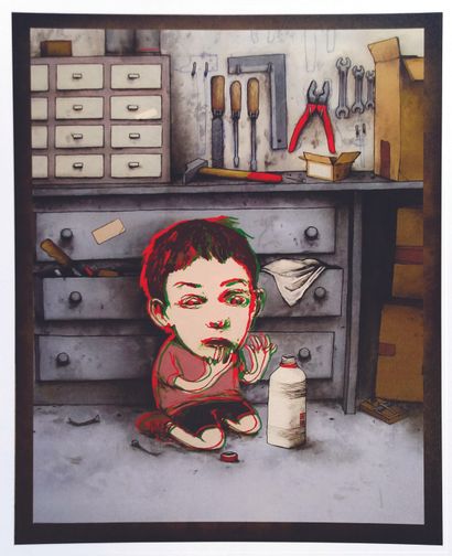 DRAN (1979)

White spirit

Print on paper

Stamp...