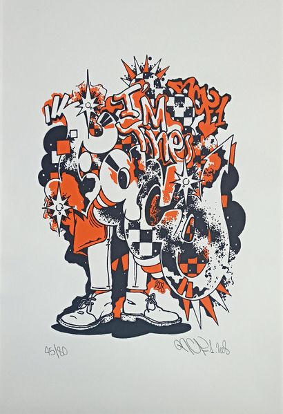 RCF1 (1968)

I am the face (regular version)

Silkscreen...