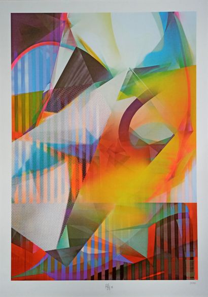 RAPHAEL BORER LUKAS OBERER (20th)

Untitled

Silkscreen...