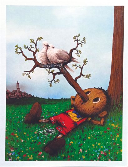 DRAN (1979)

Pinocchio

Print on paper

Stamp...