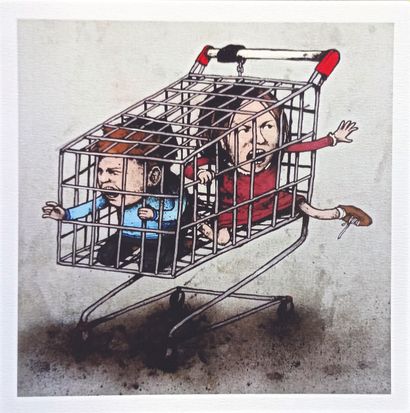 DRAN (1979)

In a cage

Print on paper

Stamp...