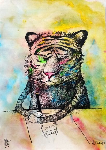 DRAN (1979)

Fauvism

Silkscreen print heightened...