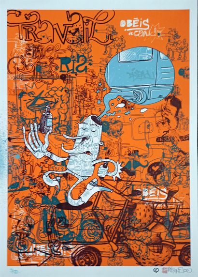 ALEXONE (1976)

Obey Candy, 2010

Silkscreen...