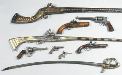 Un pistolet de cycliste à percussion annulaire,...