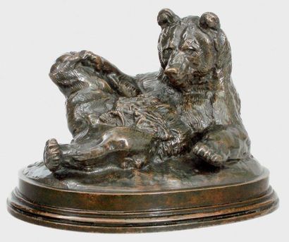 Antoine-Louis BARYE (1795-1875)
« Ours assis...