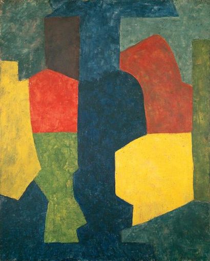 Serge POLIAKOFF (1900-1969)
Composition abstraite,...
