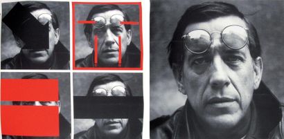 Sacha SOSNO (1937)
Autoportrait, 1991. Sérigraphie...
