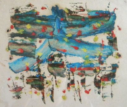 Antal BIRO (1907-1990)
Composition, 1958....