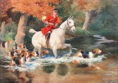Georges Louis Charles BUSSON (1885-1933)
Scène...