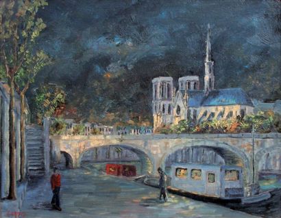 Jacques CAMUS (1937)
«Les quais de la Seine,...