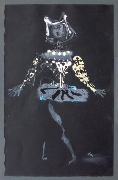 Antoni CLAVE (1913-2005)
Costume pour «Revanche»....
