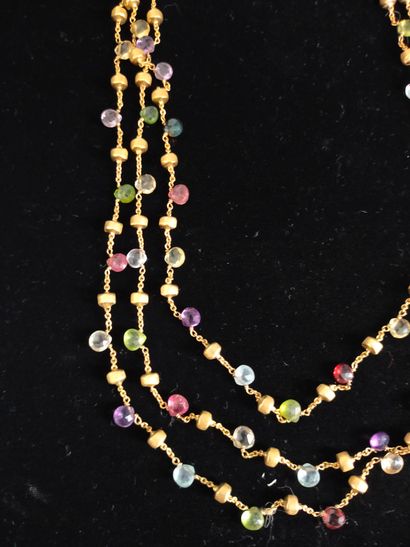 MARCO BICEGO « Paradise »
Collier en or 18k...
