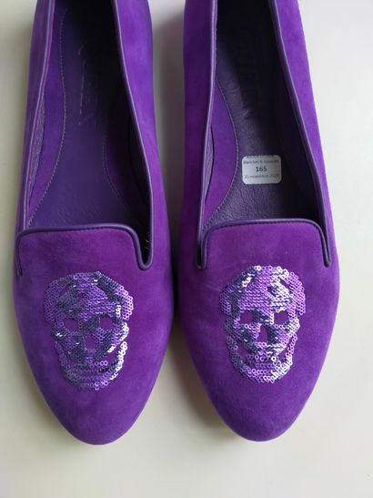 ALEXANDER MCQUEEN 
Slippers/ballerines en...