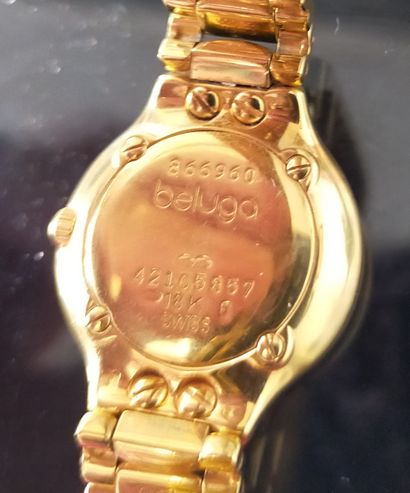 EBEL BELUGA
Montre bracelet de dame en or...