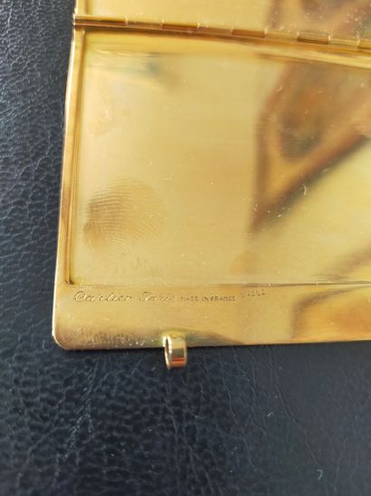 CARTIER Paris
Étui à carnet de bal en or...
