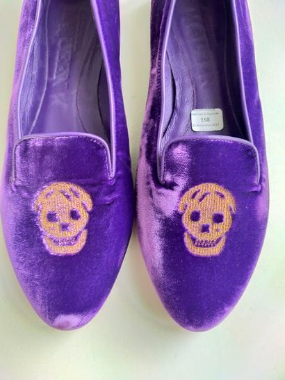 ALEXANDER MCQUEEN 
Slippers/ballerines en...