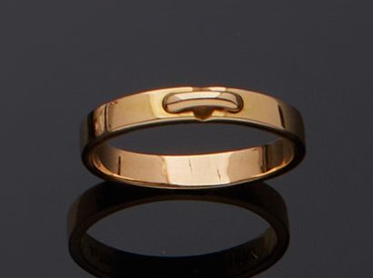 CHAUMET “Liens”
Alliance en or rose 18k (750e)...