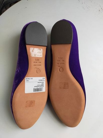 ALEXANDER MCQUEEN 
Slippers/ballerines en...