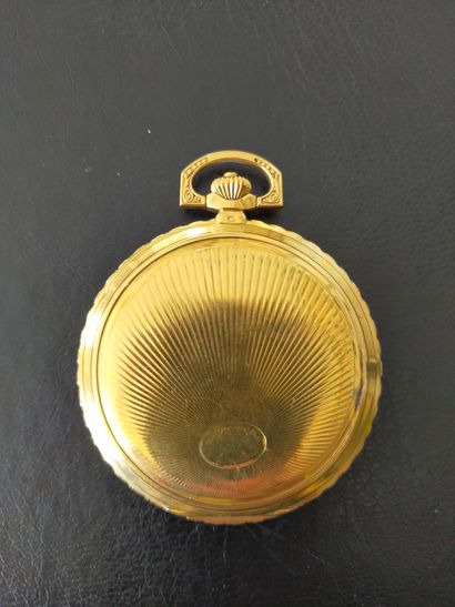 ANONYME
Montre de gousset savonnette en or...