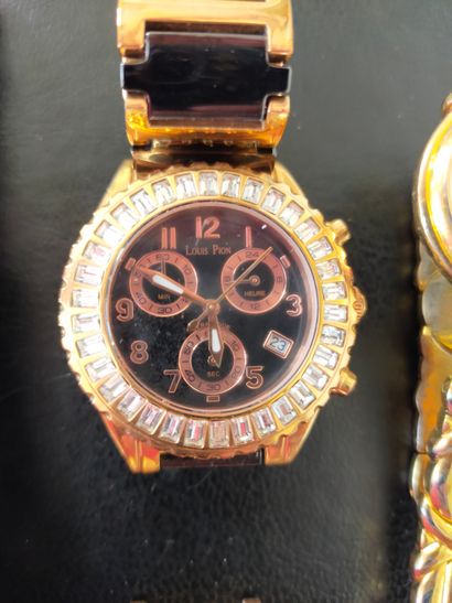Trois montres (Louis PION, Louis Valenti...