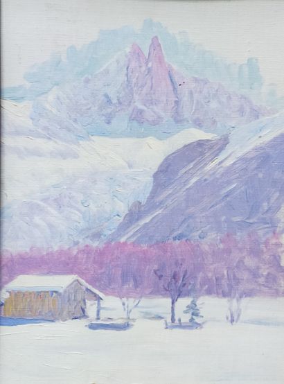 Charles CEBOUL
Les Bois, les Drus, la Verte
Oil...