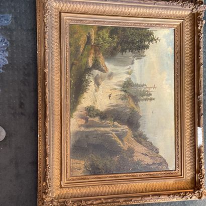 Johann Joseph JANSEN (1829-1905)
Waterfall...