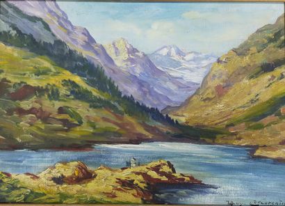 Guy LE FLORENTIN (1907-1978)
Gaube Lake,...