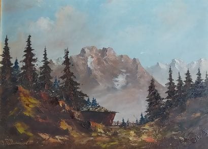 Josef PILLMEIER
Mountain View
Oil on isorel,...