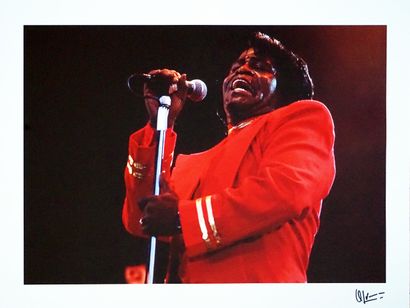 James Brown
 
Tirage sur papier argentique,...