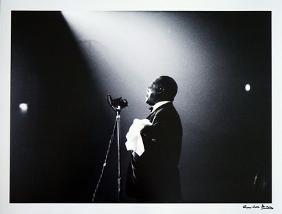 Louis Armstrong
 
Tirage sur papier argentique,...
