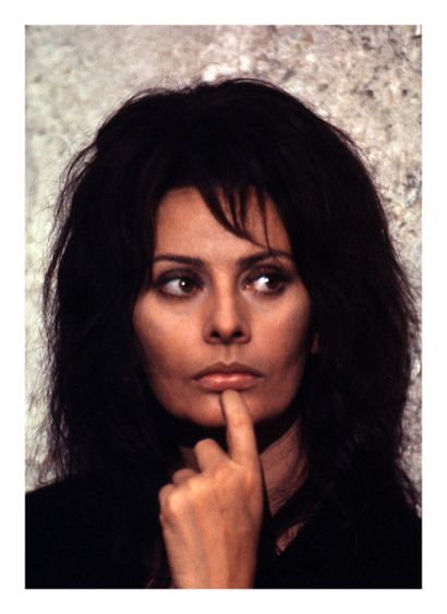 Sophia Loren
 
Tirage sur papier argentique,...