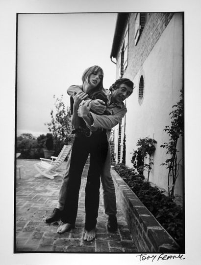 Serge Gainsbourg and Jane Birkin in Normandy...