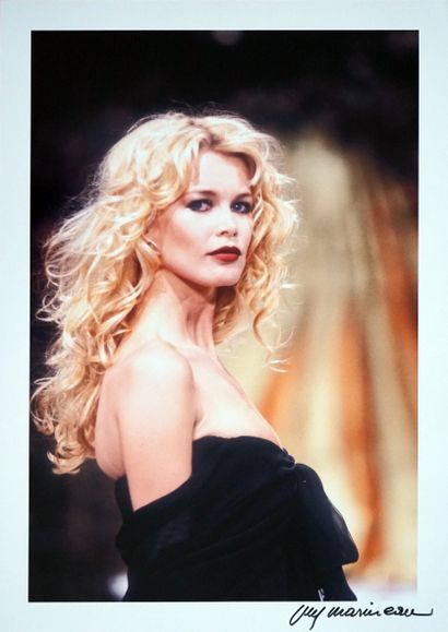 Claudia Schiffer
 
Tirage sur papier argentique,...