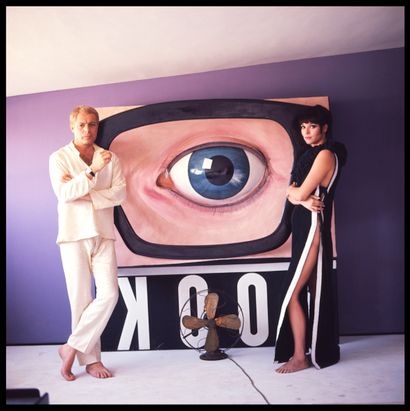 Marcello Mastroianni and Elsa Martinelli
...