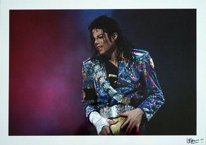 Michael Jackson
 
Tirage sur papier argentique,...