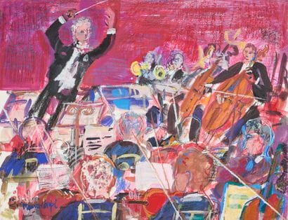 Maurice EMPI (1933)
Orchestre
Gouache et...