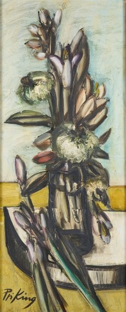 Franz PRIKING (1929-1979)
Vase de fleurs
Huile...
